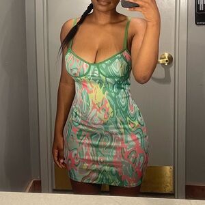 Colorful Bodycon Dress - Zara